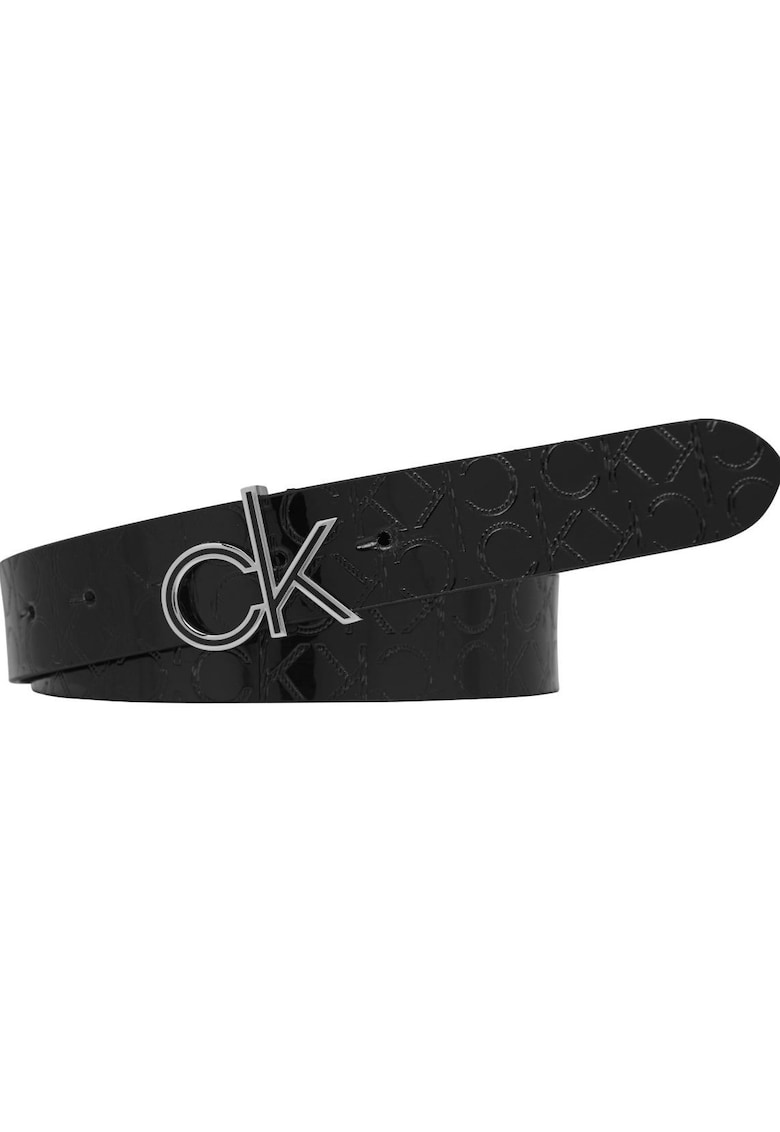 Curea din piele naturala cu monograma stantata LOW EM FIX BELT 3 -
