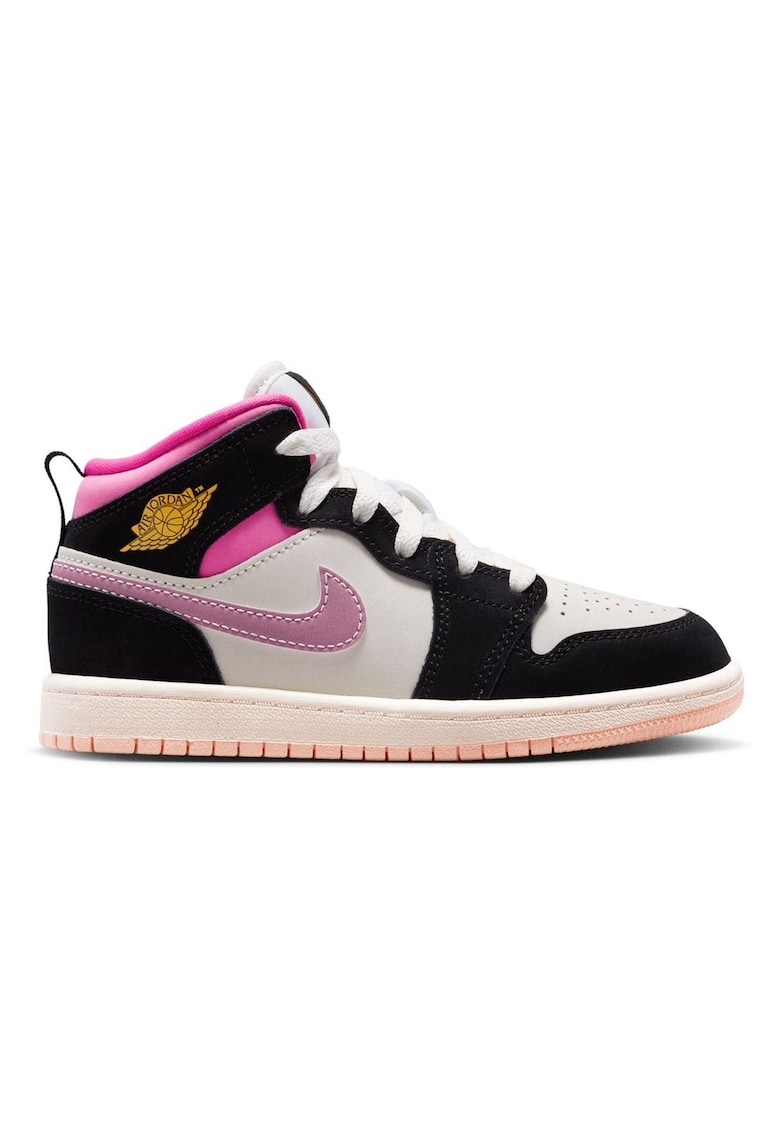 Pantofi sport Jordan 1 Mid SE PS 61895 - Negru/Roz