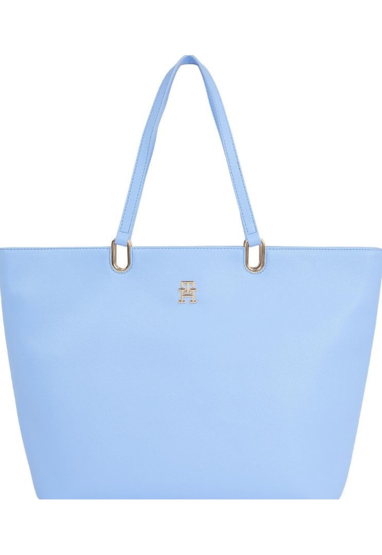Geanta Timeless Med Tote - piele ecologicasdfgh - Albastru ciel