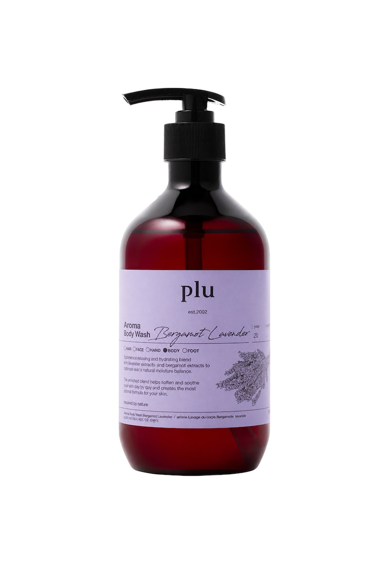 Gel de dus - Aroma Body Wash Bergamot Lavender - 500 gr