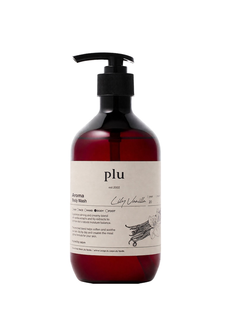 Gel de dus - Aroma Body Wash Lily Vanila - 500 gr