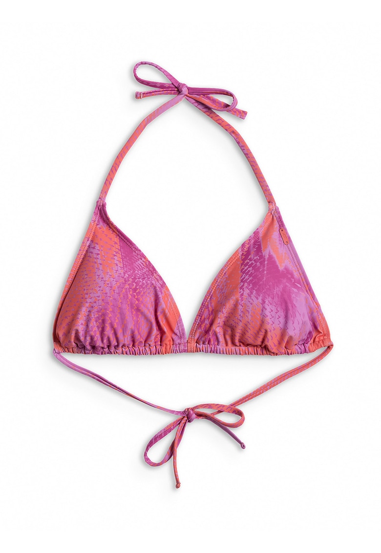 Costum de baie dama - top de bikini - suport redus - bretele ajustabile - multicolor -