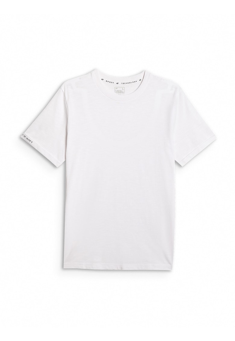 Tricou alb bumbac - Alb