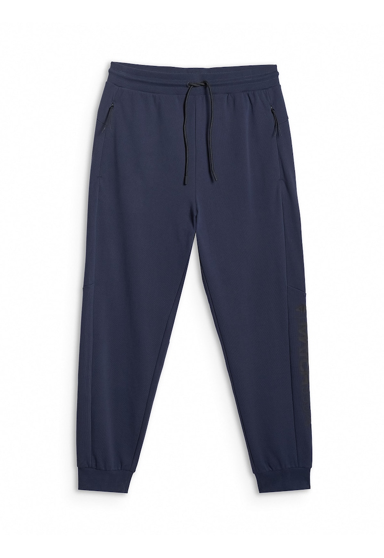 Pantaloni sport barbati - jogger bleumarin - material confortabil