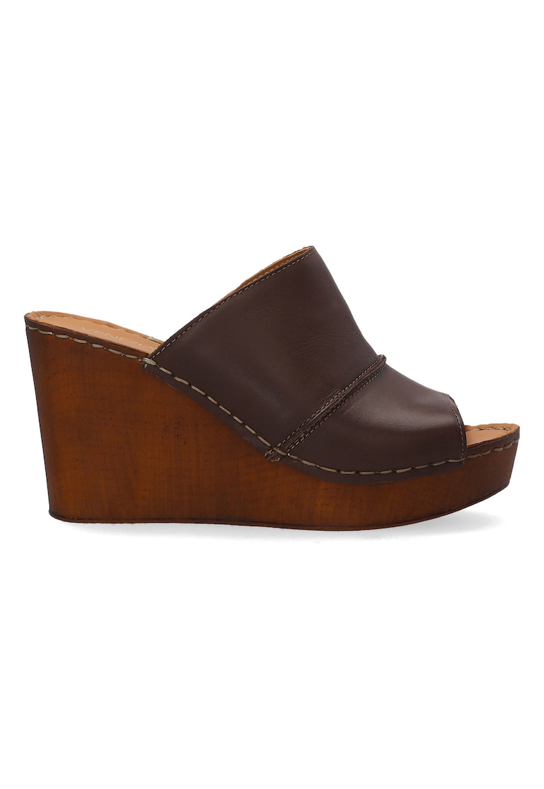 Papuci cu talpa wedge
