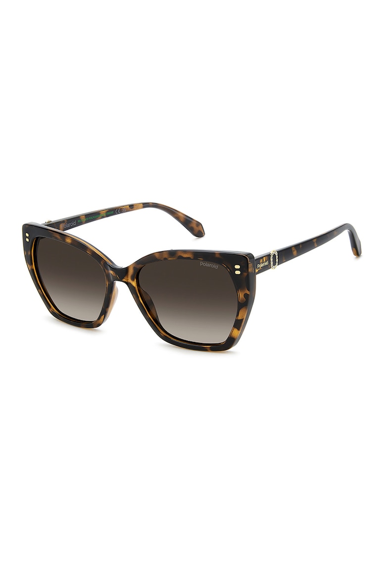 Ochelari de soare butterfly polarizati - Negru/Maro