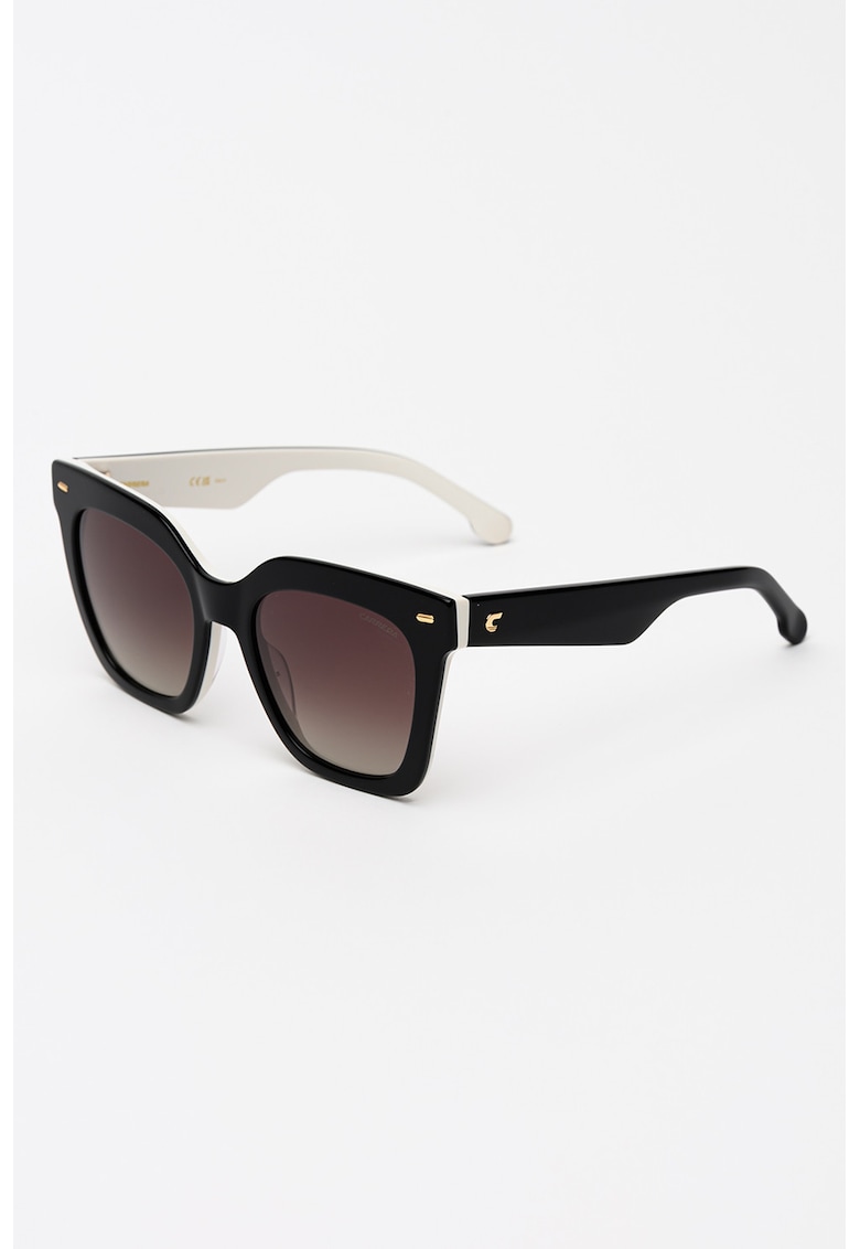 Ochelari de soare butterfly cu lentile in degrade - Alb/Negru
