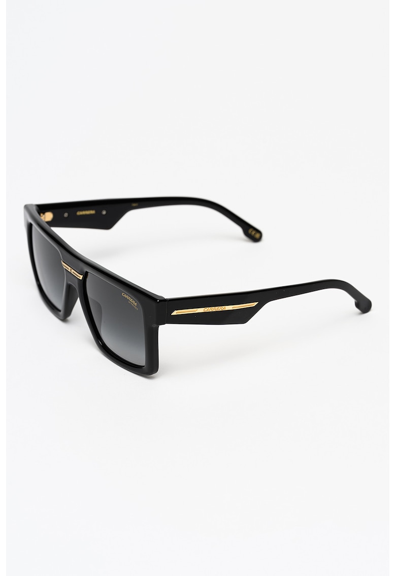 Ochelari de soare patrati cu lentile in degrade - Negru
