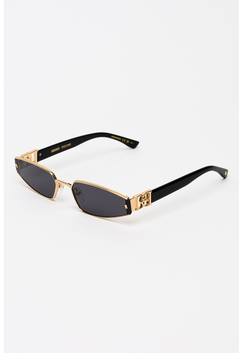 Ochelari de soare cat-eye - Auriu