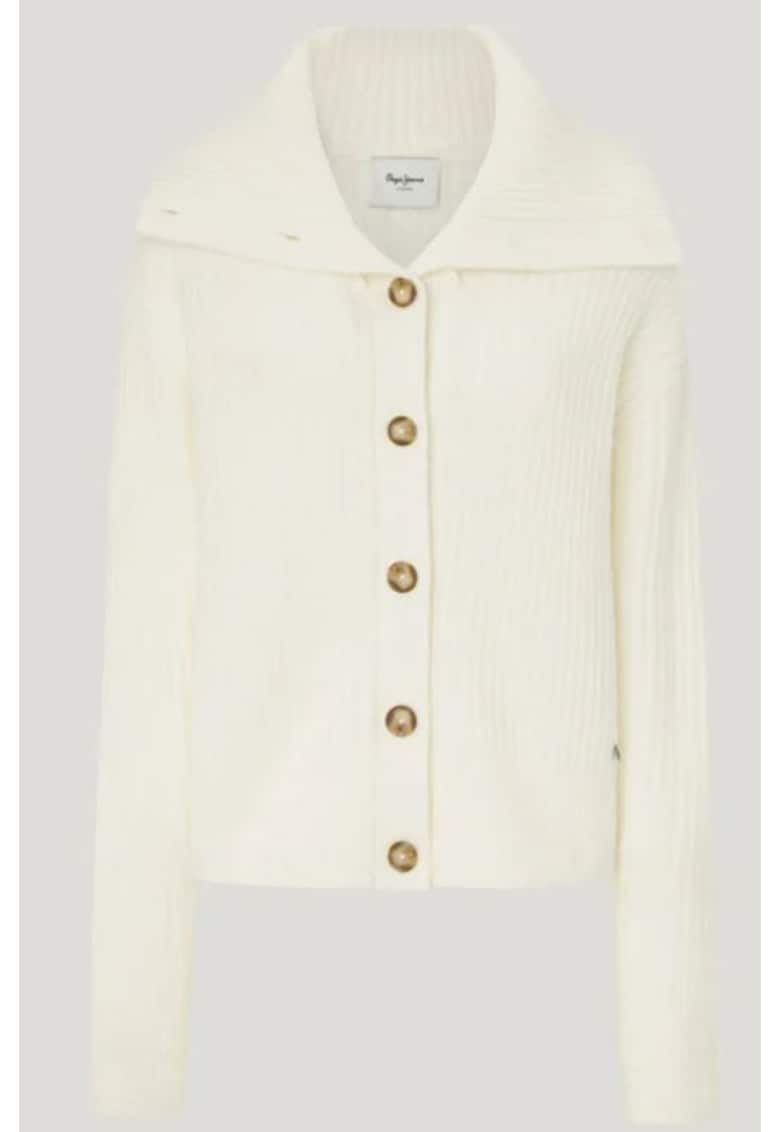 Cardigan cu guler -
