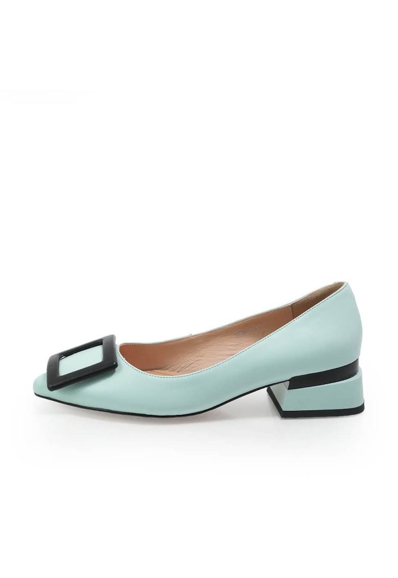 Pantofi 2602002 din piele naturala - Albastru