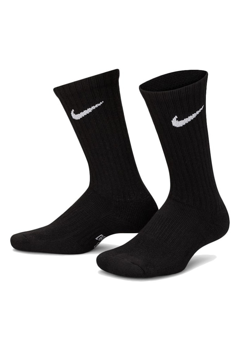 Set 6 Perechi Sosete Performance High JR Baieti - Negru
