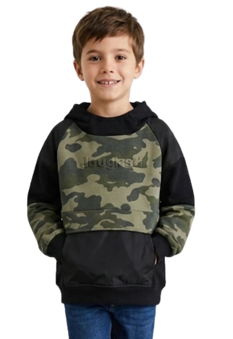 Hanorac cu insertii camuflaj Trineo -