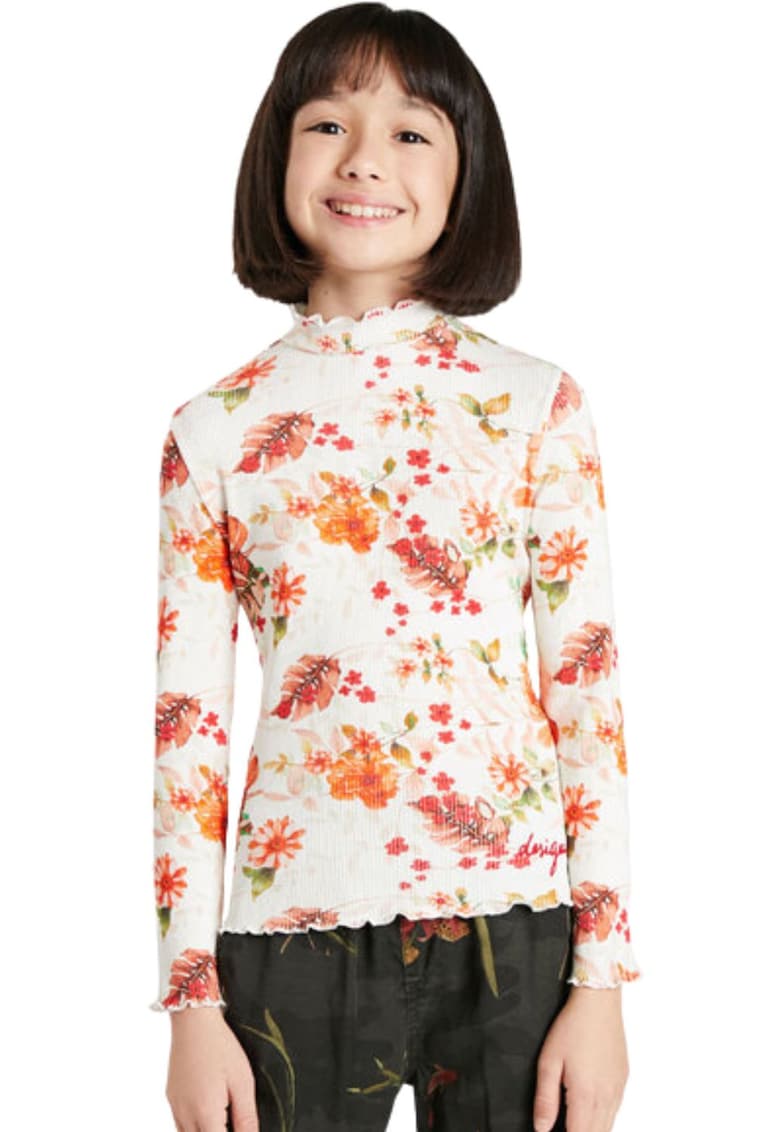 Bluza cu imprimeu Autumn Flowers -