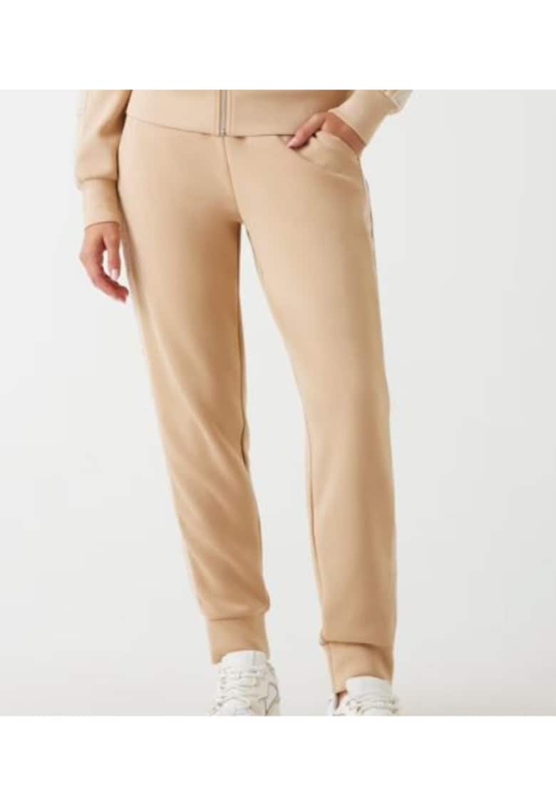 Pantaloni de trening cu benzi laterale cu logo