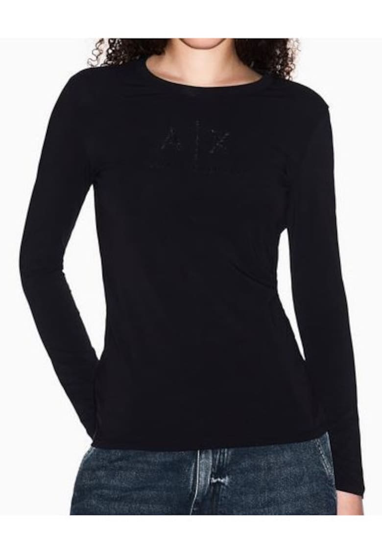 Bluza slim fit din bumbac