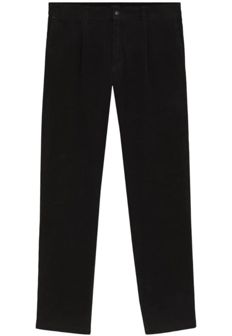 Pantaloni conici cu talie medie -