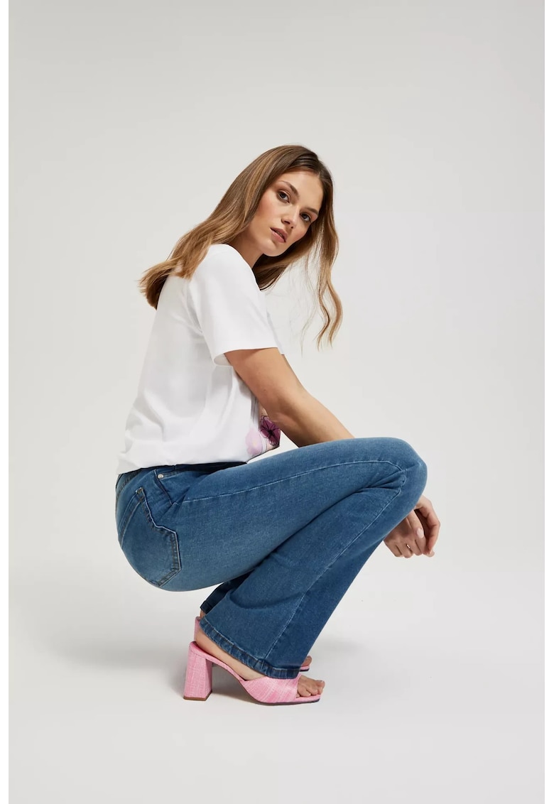 L-JE-4301 LADIES JEANS - Albastru