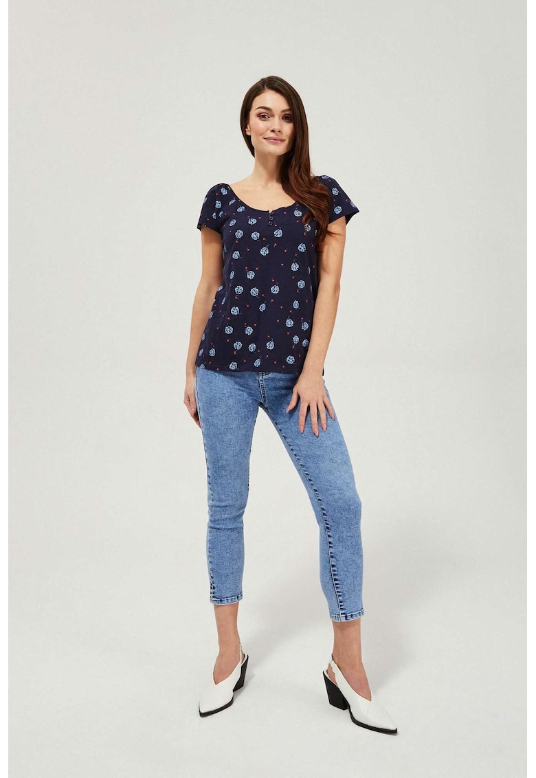 L-JE-3421 JEANSY - Albastru