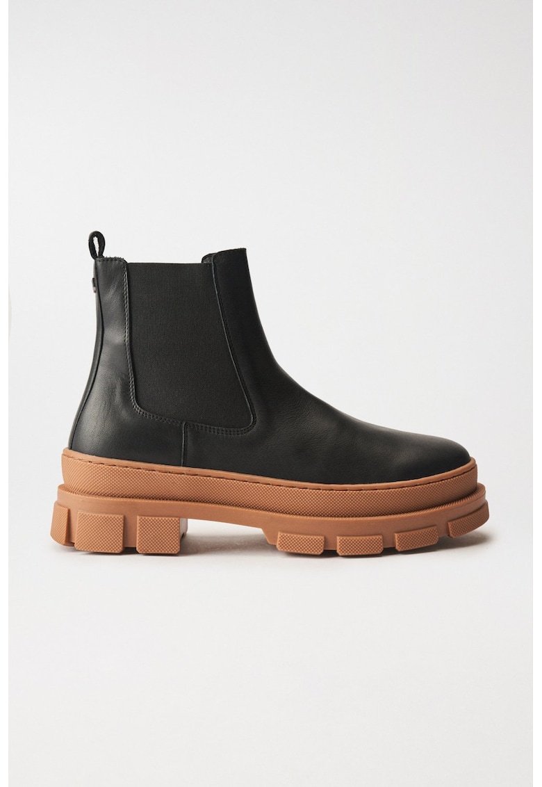 Ghete Chelsea din piele