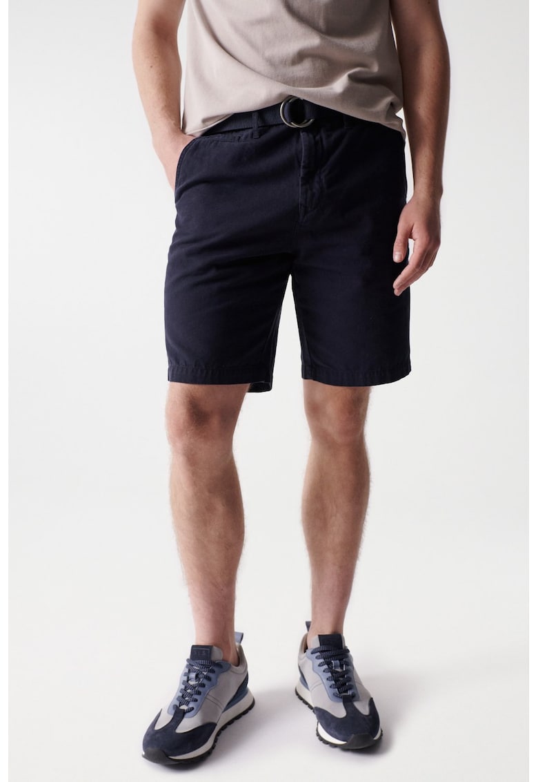 Pantaloni scurti Chino cu talie medie