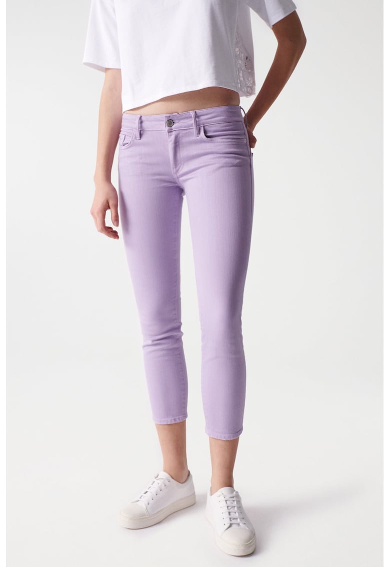 - Blugi Slim fit trei sferturi