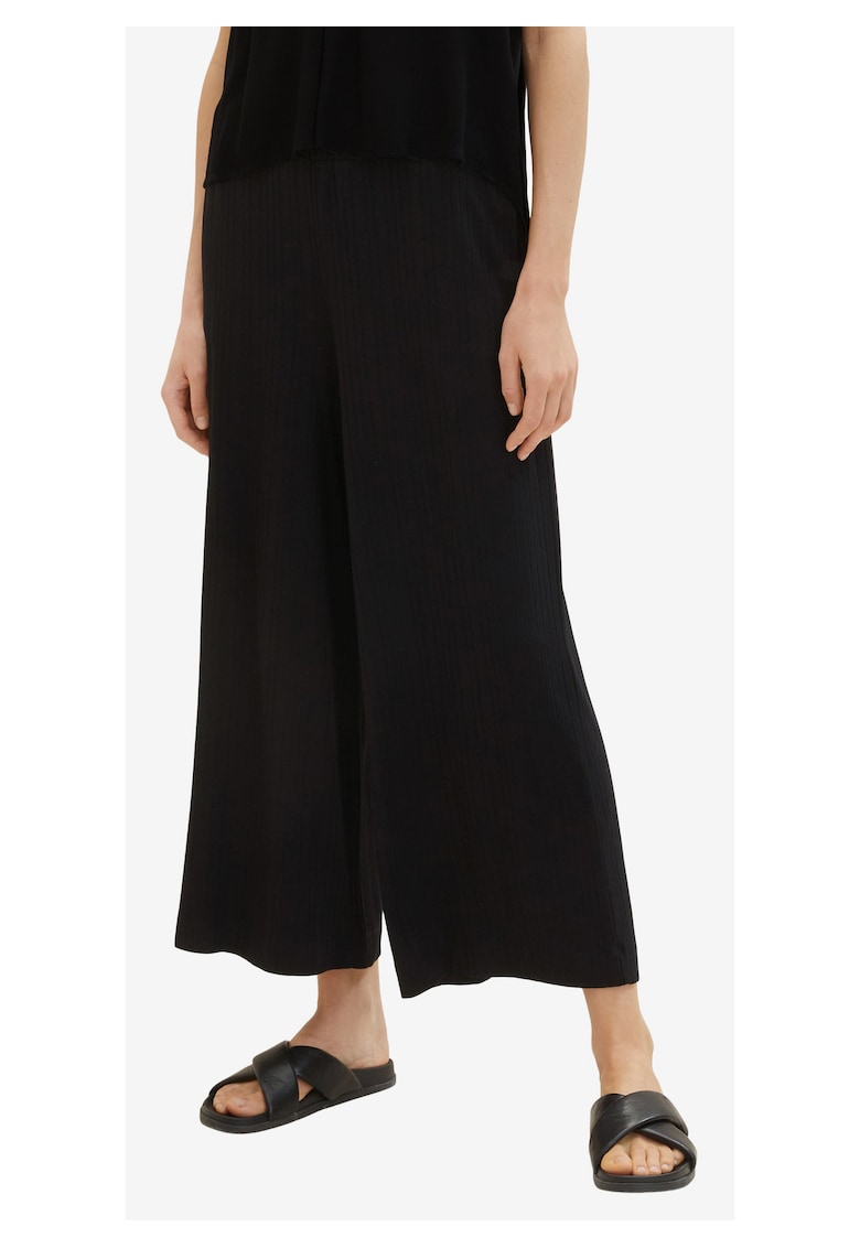 Pantaloni ampli crop
