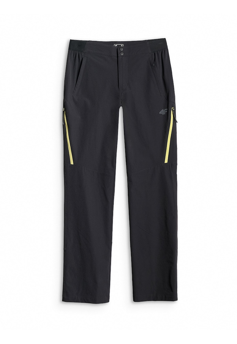 Pantaloni trekking uscare rapida - negru - femei