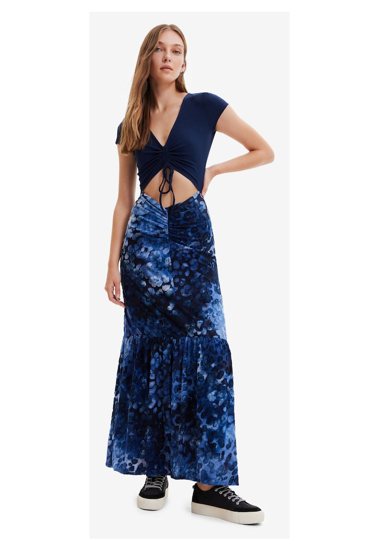 Rochie maxi cu decupaje