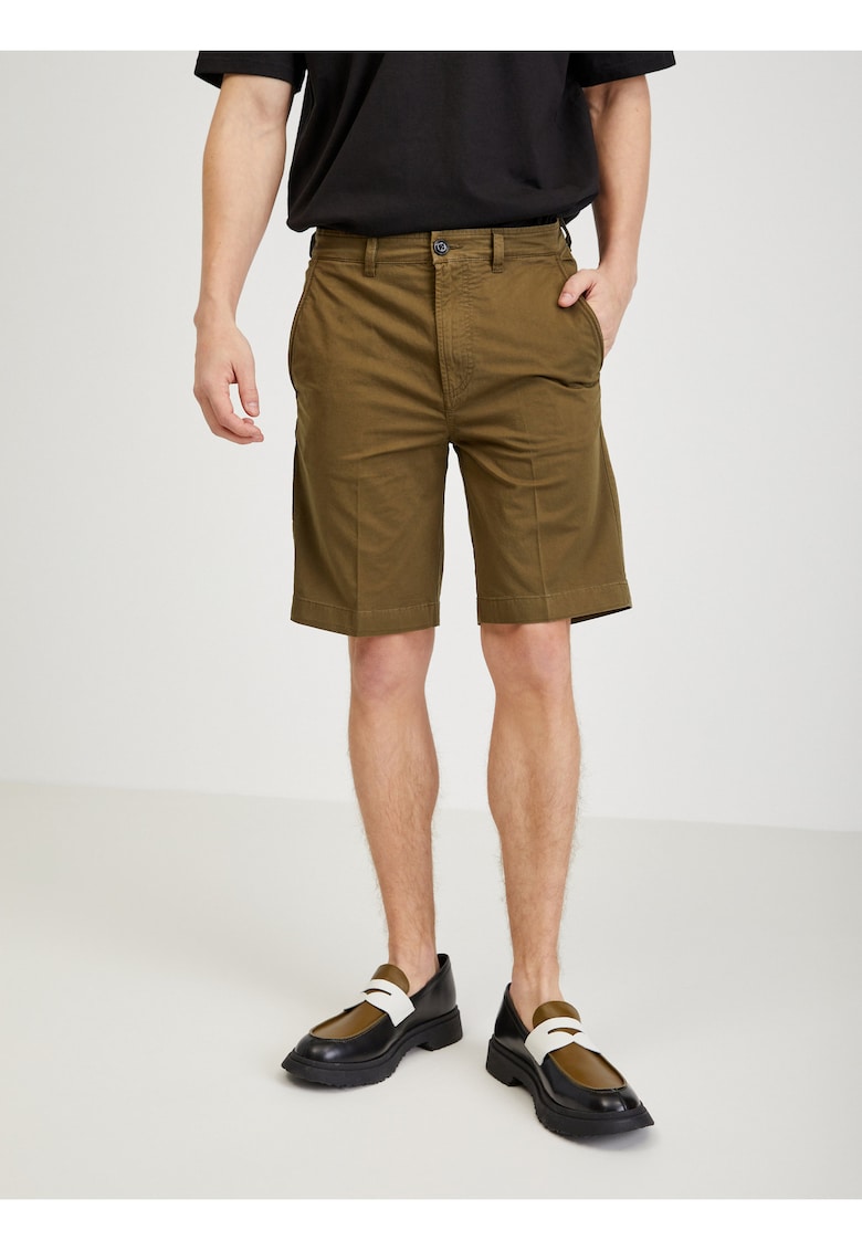 Pantaloni scurti chino din amestec de bumbac