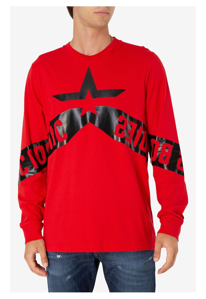 Bluza cu print logo