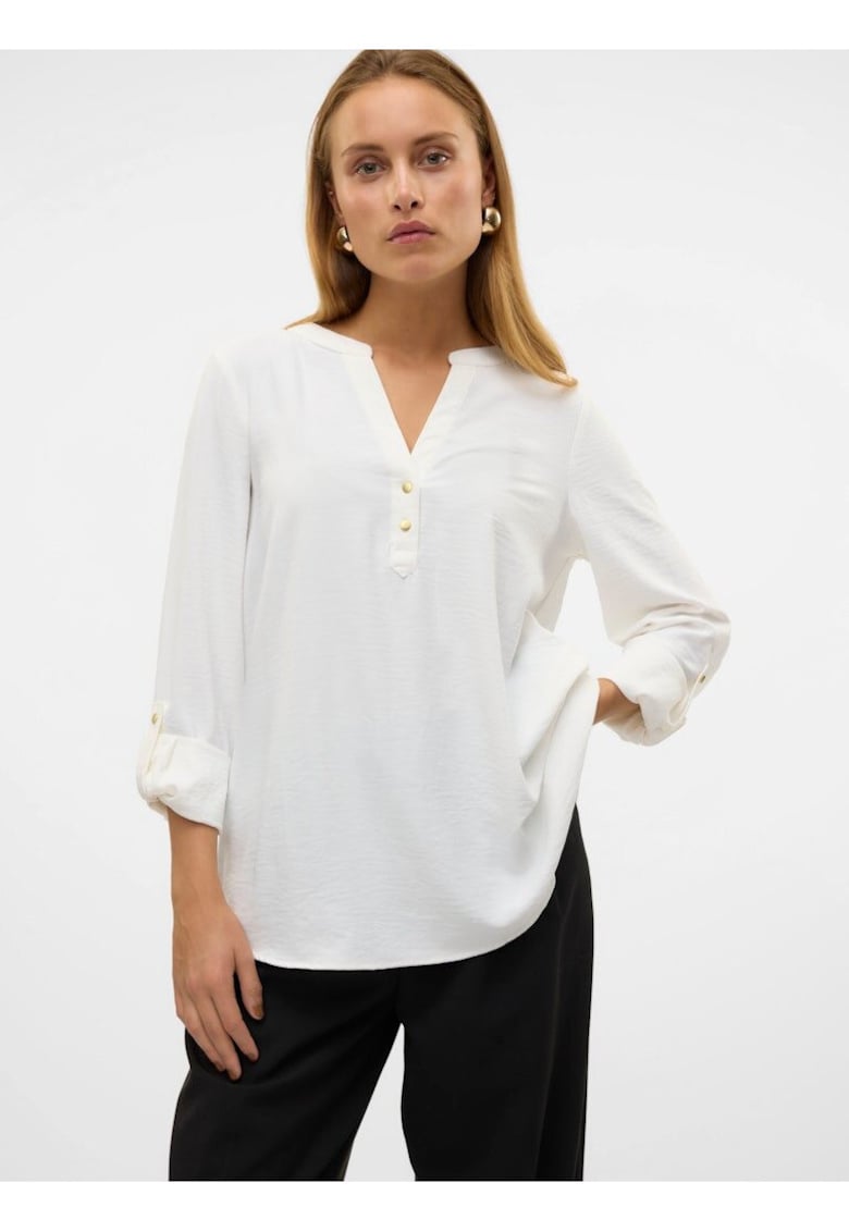 Bluza cu guler in V Ani -