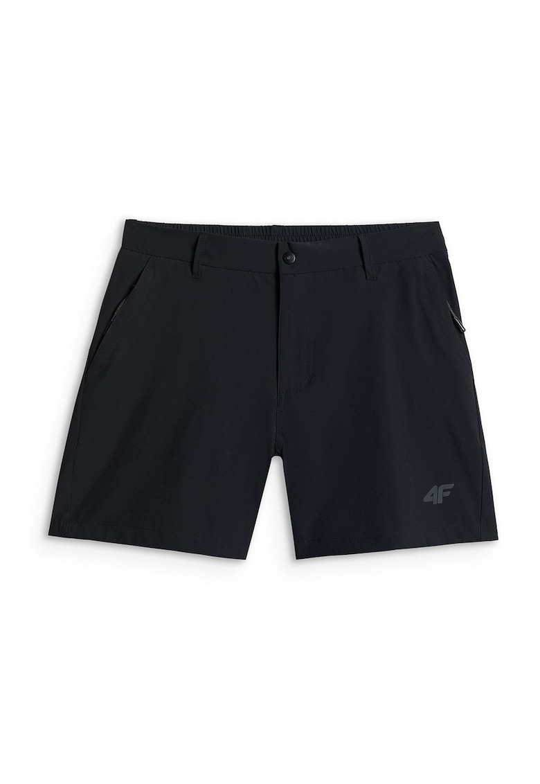 Pantaloni scurti trekking dama - uscare rapida - elasticitate - negru