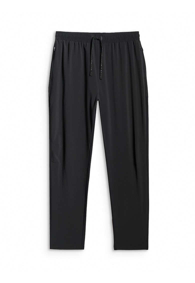 Pantaloni sport barbati - cu uscare rapida - impermeabili - negru