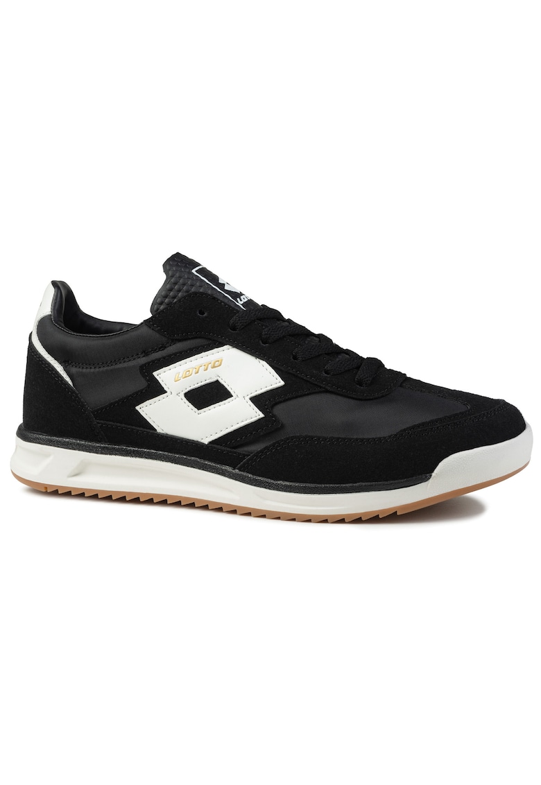 Pantofi sport barbati - ATHLEGIC - confortabili - negru - sintetic
