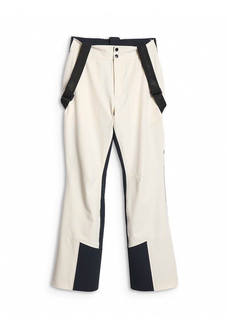 Pantaloni sport dama schi - membrana Dermizax 20000 - izolatie termica - alb