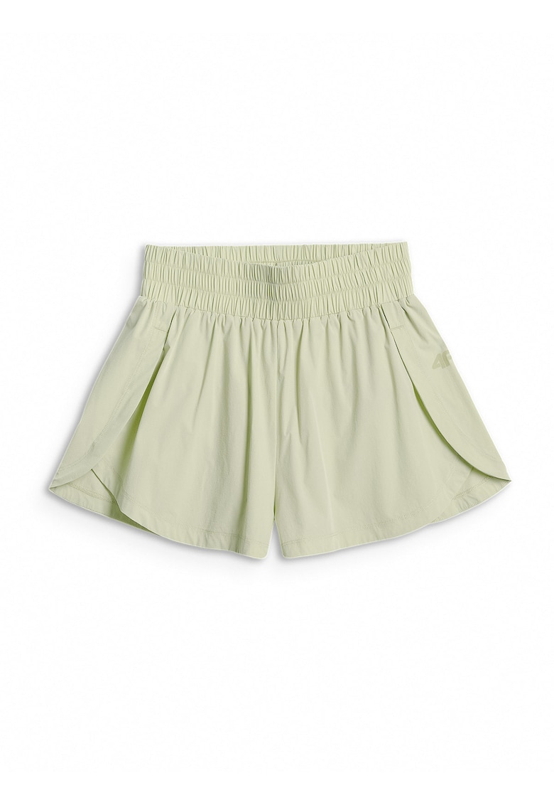 Pantaloni sport dama - antrenament - uscare rapida - verde - tesatura usoara