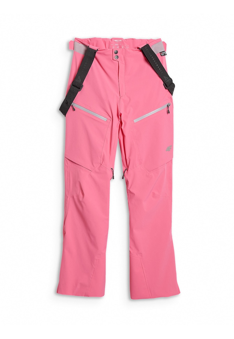 Pantaloni sport dama ski - membrana NeoDry 15000/10000 - roz - izolatie Thinsulate