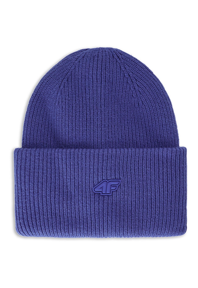 Caciula unisex beanie albastru confortabil 56-58cm