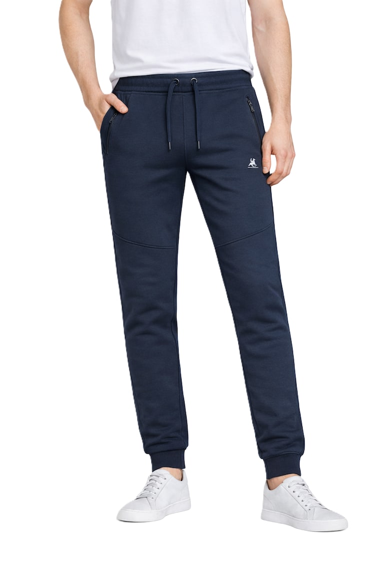Pantaloni de trening cu buzunare cu fermoar