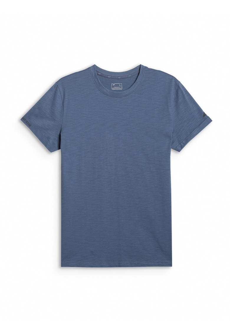 Tricou barbati M4378 - albastru - bumbac