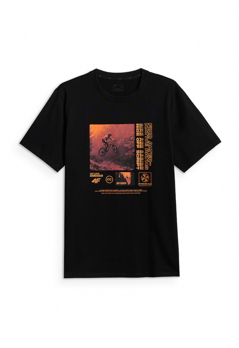 Tricou barbati M4001 - negru