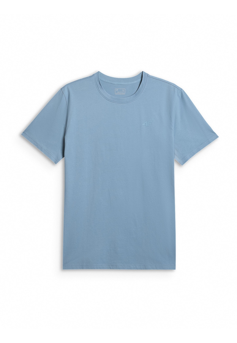 Tricou barbati M4261 - culoare si design modern - albastru