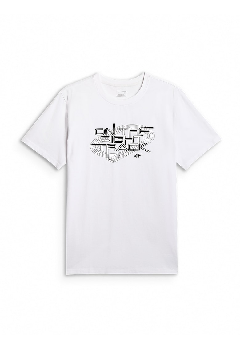Tricou barbati M3804 - Alb
