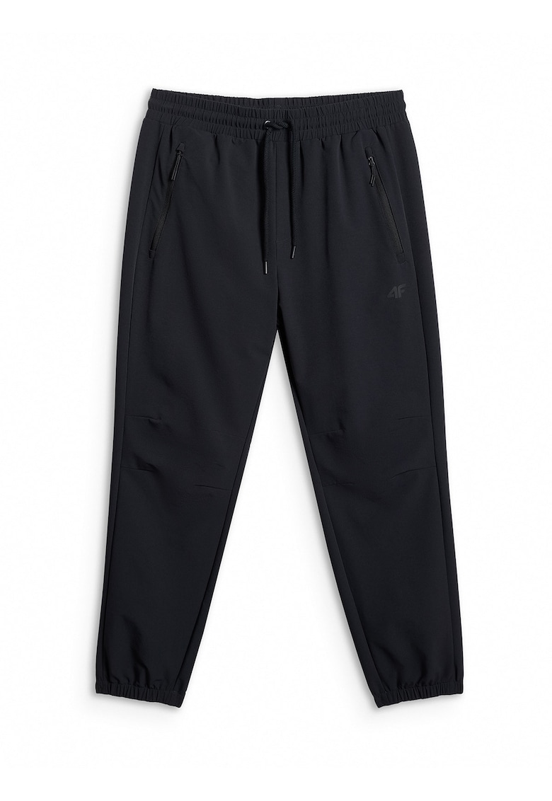 Pantaloni sport barbati - jogger - negru - bumbac