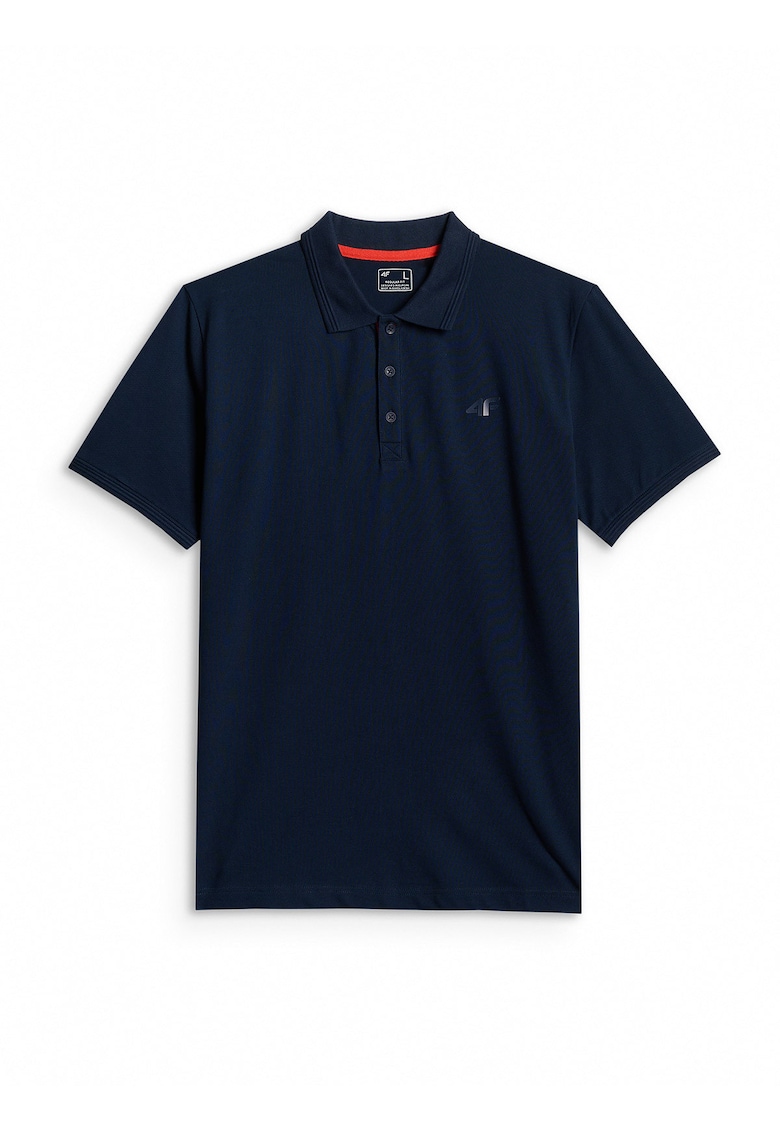 Tricou polo - barbati - culoare bleumarin - material bumbac