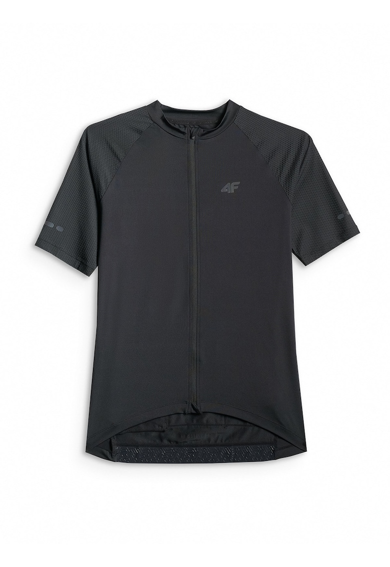 Tricou sport barbati ciclism - negru - respirabil
