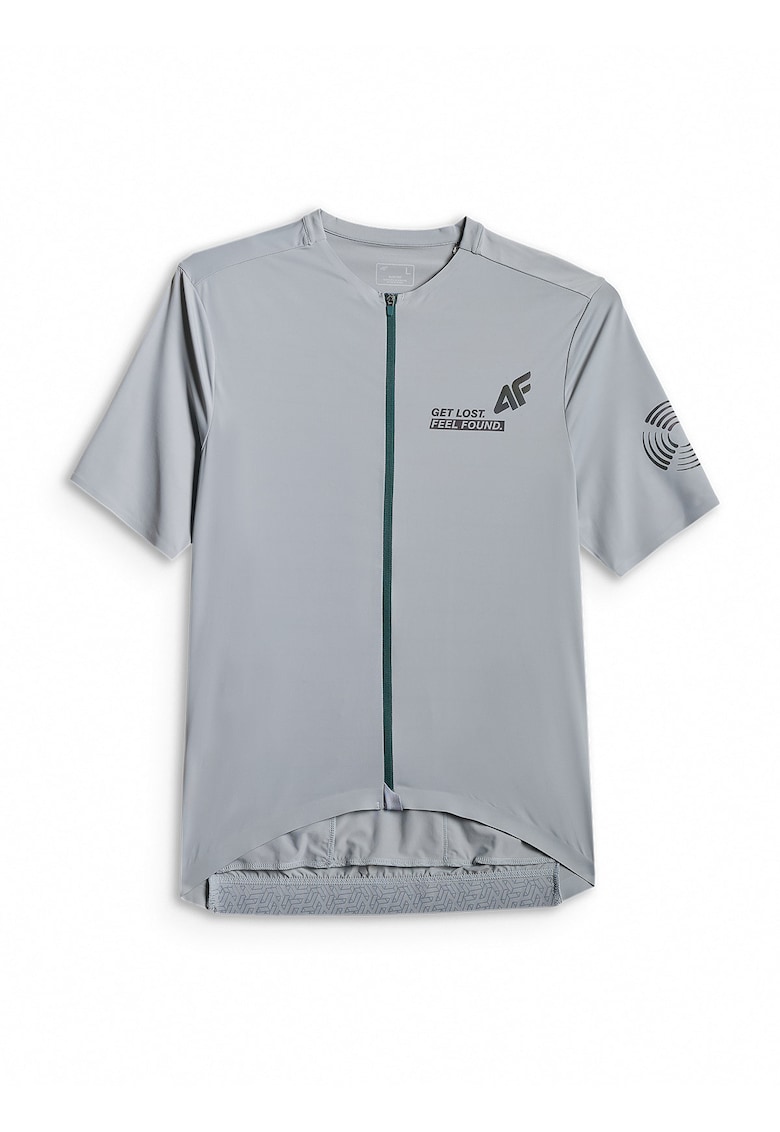 Tricou sport barbati - ciclism - gri - 100% poliester