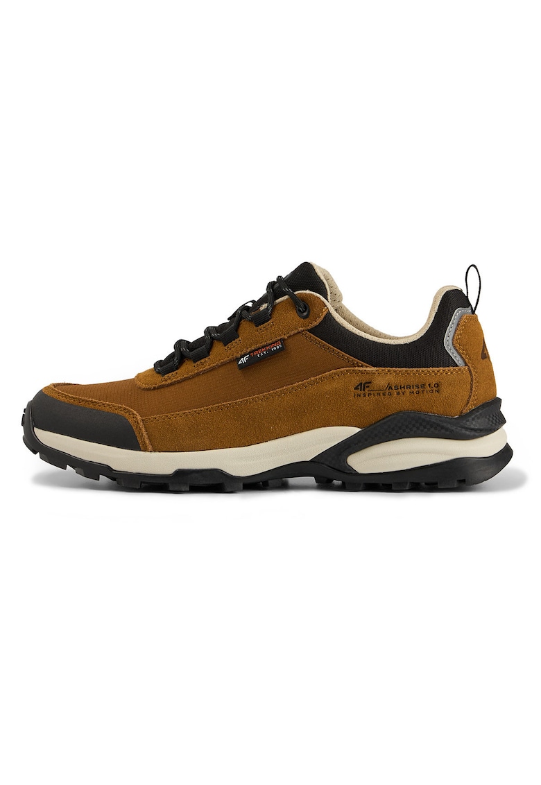 Pantofi sport barbati trekking - piele intoarsa - multicolor