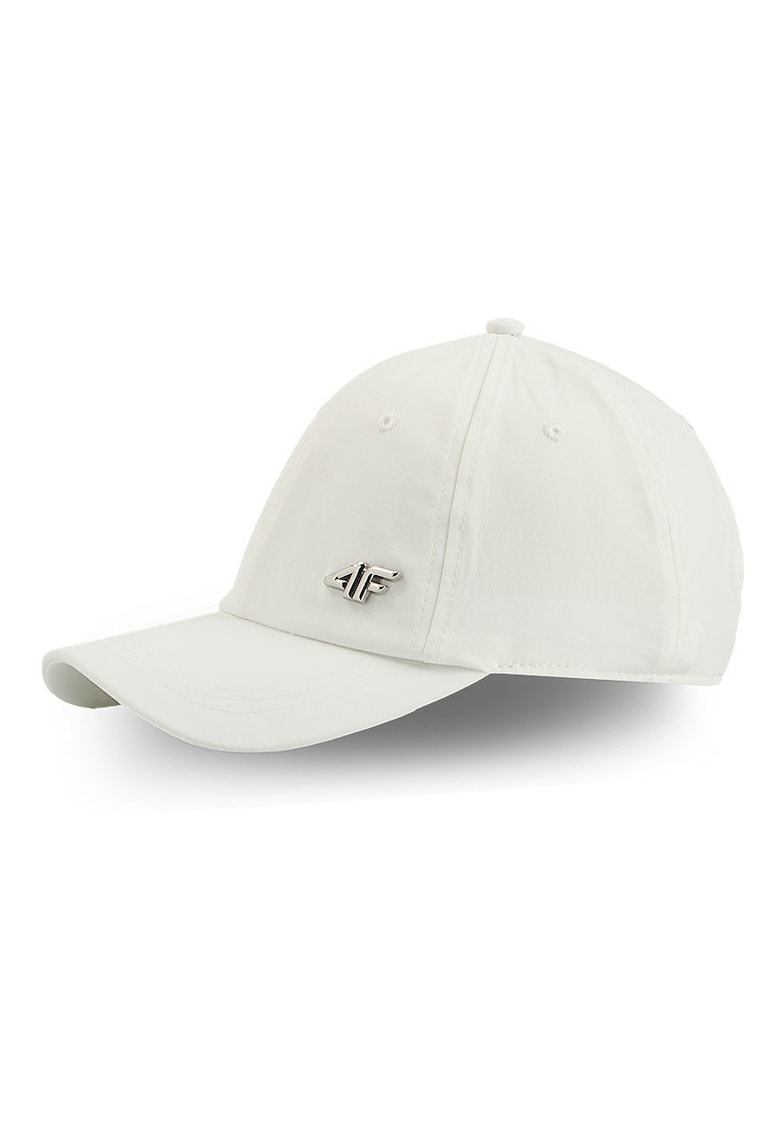 Sapca cu cozoroc strapback unisex alb 58cm